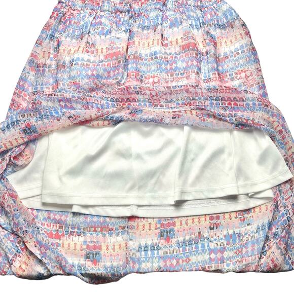 Umgee | Women | Pastel Abstract High Low Breezy Summer Shift Dress | Size Large - Picture 9 of 10